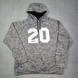 Class Of by Herff Jones Hoodie Pullover Sweatshirt Men's XL Gray Pandemic Covid